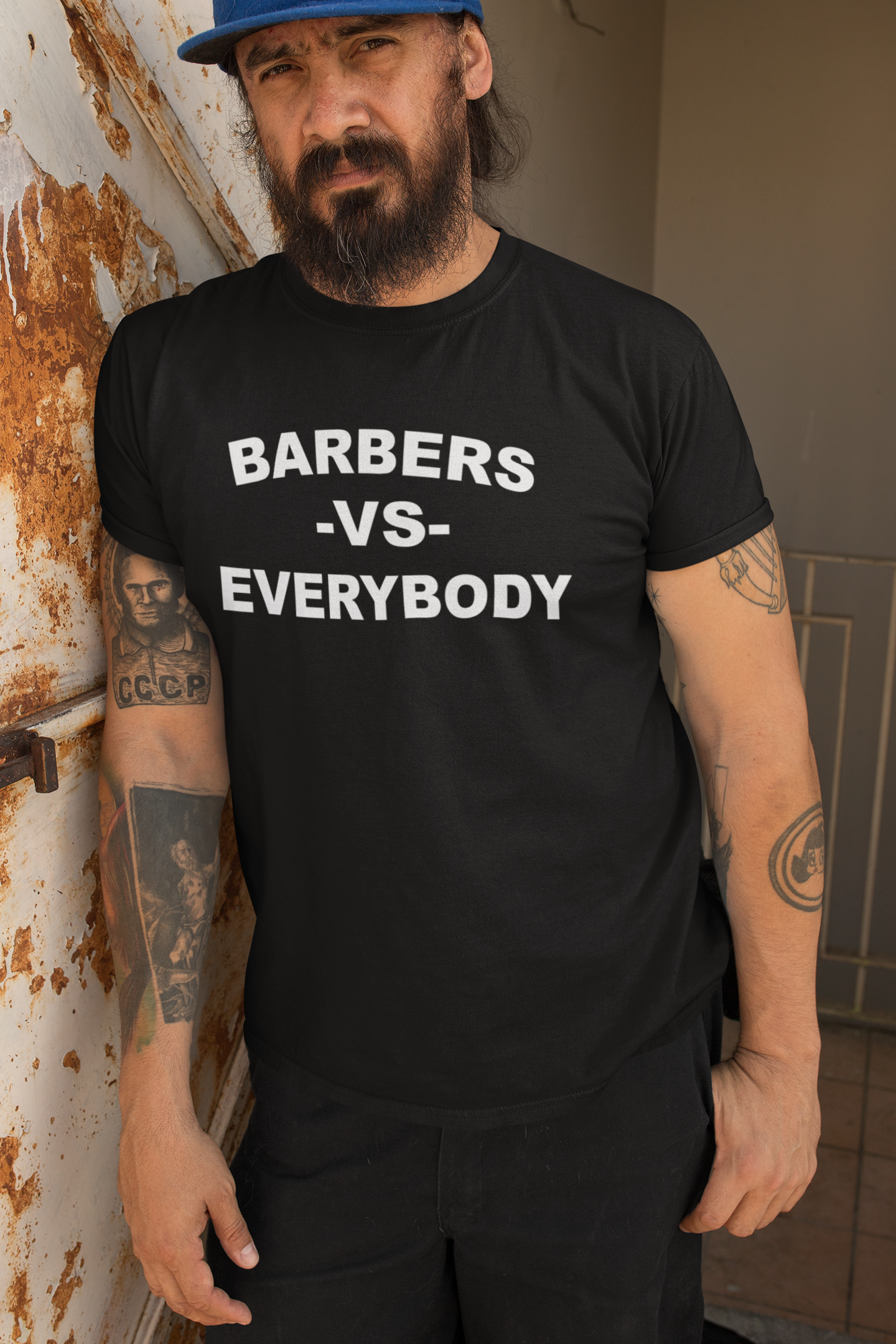 Shirts Barbers vs Everybody Short-sleeve