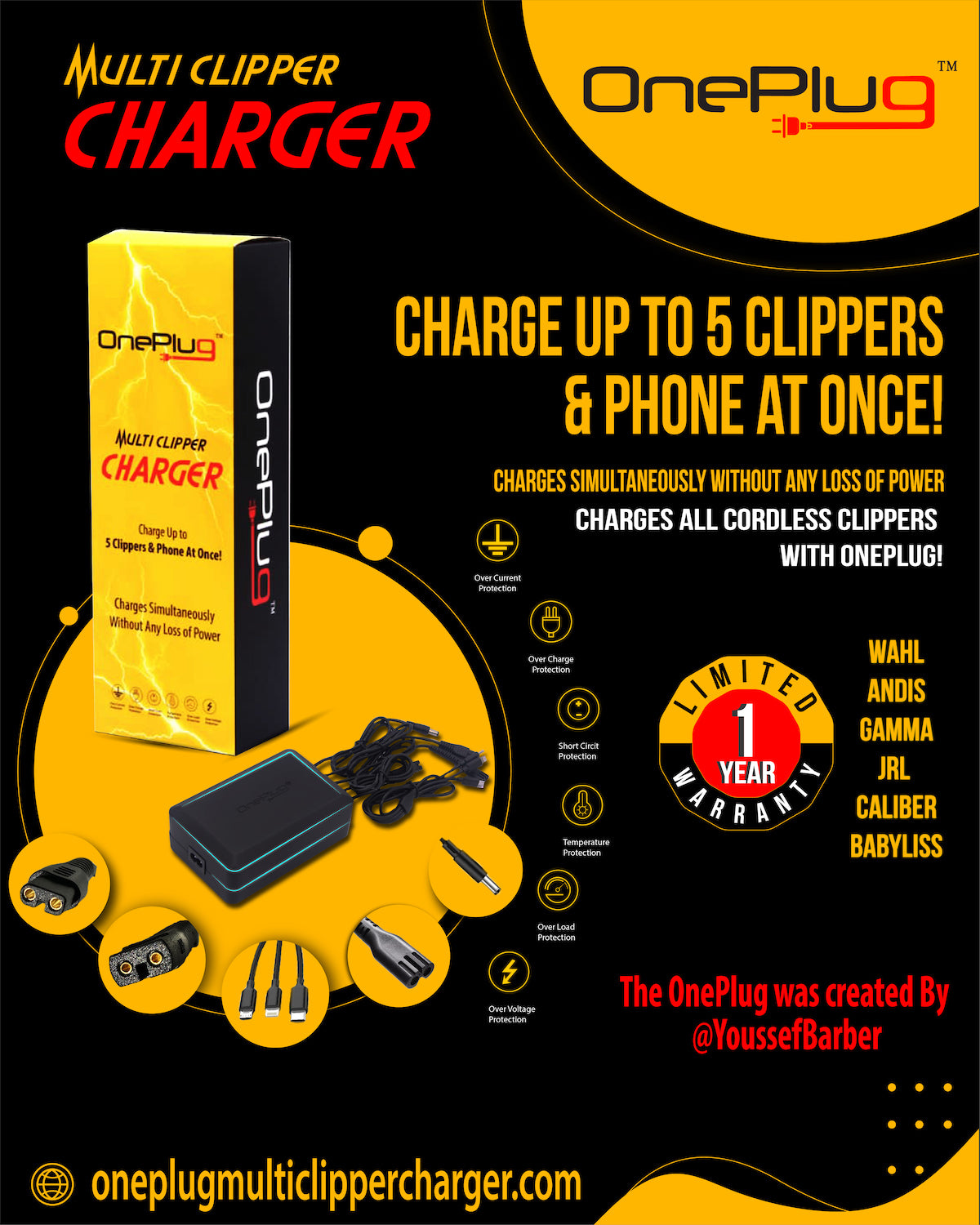 OnePlug MultiClipper Charger