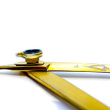 10" Curved Shears "Gold Dipped" - Right or Left Hand
